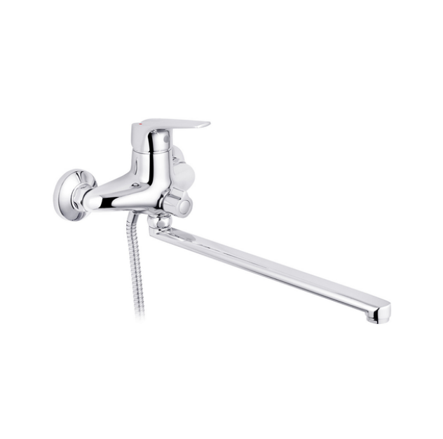 KRONER Змішувач для ванни довг. гусак KRM Odra-C071